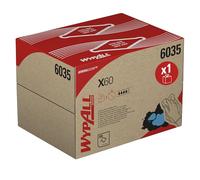 WypAll X60 Panni Industriali Multiuso 6035, Salviette Resistenti e Riutilizzabili, Alta Assorbenza, Tecnologia Hydroknit, 1 Box BRAG da 200 Panni Bianchi