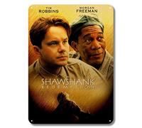 WYPrefer The Shawshank Redemption - Poster del film Shawshank Redemption, targa in metallo vintage (dimensioni: 30,5 x 20,3 cm)