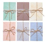 WYQXTY Blocchi di Carta per Scrapbooking, Carta for Scrapbooking, Set Assortito di Carta for Scrapbooking Testurizzata, 180 Fogli di Carta Speciale Testurizzata, Forniture for diari Spazzatura