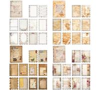 WYQXTY Blocchi di Carta per Scrapbooking, Carta for Scrapbooking Testurizzata, 40 Fogli di Carta da Lettere Speciale con Motivo a Cuore, Fiocco di Neve, Fiore, Cava, Bordo Ondulato, Set Assortito