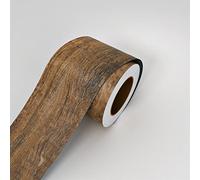 WYQXTY Bordi adesivi per carta da parati Adesivo autoadesivo for bordi battiscopa in PVC impermeabile, venature del legno, multicolore, 10 cm x 5 m(Lys)