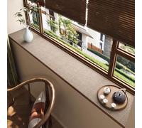 WYQXTY Cuscini per davanzali in terra diatomacea Tappetino protettivo for davanzale della finestra for finestre a bovindo e controsoffitti di varie dimensioni(35x160cm)