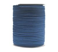 WYQXTY Elastici per Cucire, Cordino Elastico for Lingerie Multicolore 50-100 Iarde(Navy,100 Yards)