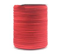 WYQXTY Elastici per Cucire, Cordino Elastico for Lingerie Multicolore 50-100 Iarde(Red,50 Yards)