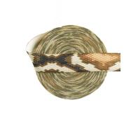 WYQXTY Elastici per Cucire, Elastici Pieghevoli da 15 mm Multicolore 2-10 Iarde(Brown Snake Skin,10 Yards)