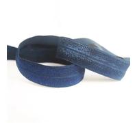WYQXTY Elastici per Cucire, Nastro Elastico in Silicone Multicolore da Cucire, 2-10 Iarde, 5/8 Pollici(D-Blue,10 Yards)