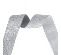 WYQXTY Elastici per Cucire, Nastro Elastico Multicolore da 3/4 Pollici, 2-10 Iarde, for Fascia for Capelli Fai da Te, Cucito(Silver gray9,5 Yards)