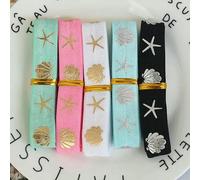 WYQXTY Elastici per Cucire, Nastro Elastico Stampato Ripiegabile, Larghezza 16 mm, Confezione da 5, Multicolore, 1 iarda(No.22 16mm)