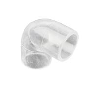 WYQXTY Giunto for Tubo Acquario Trasparente Acrilico | Dimensioni multiple trasparenti: connettore for tubo dell'acqua dell'acquario(44mm*20mm)