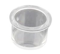 WYQXTY Giunto for Tubo Acquario Trasparente Acrilico | Dimensioni multiple trasparenti: connettore for tubo dell'acqua dell'acquario(22mm*25mm)