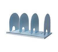 WYQXTY Portariviste in plastica, Mensola da scrivania, organizer for file e libri multicolore(C)