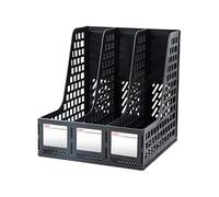 WYQXTY Portariviste in plastica, Portadocumenti da scrivania multicolore 25,5-32,6x25,8x27,5 cm(B,1)