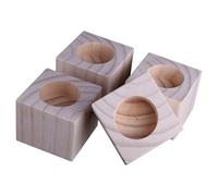 WYQXTY Rialzi per mobili letto in legno, Rialzi for mobili in legno, 4 pezzi, gambe di supporto, altezza 5/10/15 cm, for divani, sgabelli, comodini(Ø 5.3cm-Increase Height 15cm)