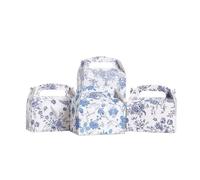 WYQXTY scatole di Carta per bomboniere, 12/24 Pezzi di scatole di Caramelle a Forma di Fiore, in Carta Kraft, for conservare Torte, for Matrimoni, Compleanni e Feste.(Color5,12pcs)