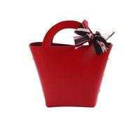 WYQXTY scatole di Carta per bomboniere, Grande Borsa for bomboniere di Nozze, Scatola di Caramelle, Borse for imballaggio di Gioielli e Caramelle Portatili(Red)