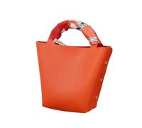 WYQXTY scatole di Carta per bomboniere, Grande Borsa for bomboniere di Nozze, Scatola di Caramelle, Borse for imballaggio di Gioielli e Caramelle Portatili(Orange)