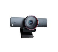 WYRESTORM Webcam 4K con tracciamento AI, inquadratura automatica, FOV 120°, 90 fps, zoom 8X, ePTZ, doppi microfoni AI con cancellazione del rumore, webcam per sala conferenze per videochiamate, didatt
