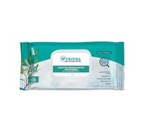 WYRITOL - Salviette disinfettanti multiuso - Attive contro batteri e virus - Senza risciacquo - Profumo Niaouli - Custodia richiudibile con 50 salviettine
