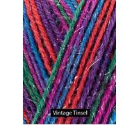 WYS Signature 4 Ply SPARKLE Filato Natalizio Da Maglieria 100g 1051 Vintage Tin