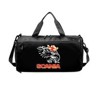 WYSTEN Borsa Da Viaggio Grande Sc.an.ia, Fitness Tote Borsa Duffle Da Viaggio, Duffel Bag Per Uomo Donna, Borsa da viaggio per uomo e donna(Black)