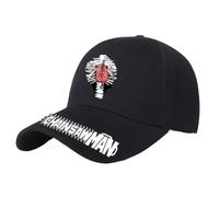 WYSTEN Chains-aw Man Cappello Baseball, Cappellino Uomo Basket Regolabile Vintage, Cappelli Classico Berretto Cotone Trucker, curva(Black 13)