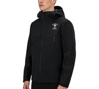 WYSTEN Giacca antipioggia uomo Tactical Skull, leggero e confortevole scomparti con cerniera impermeabile, per viaggi all'aria aperta, giacca sportiva e per il tempo libero(Black,S)