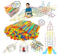 WYSWYG Set di da Costruzione, Contiene 1000 ，Giocattoli da Costruzione per Bambini dai 3 4 5 6 Anni，Set di Mattoncini Fai da Te per Ragazzi e Ragazze