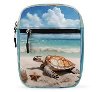 WYUSPGK Borsa a tracolla piccola, stampa tartaruga marina stella marina borsa a tracolla versatile borsa casual tracolla borsa tracolla staccabile borsa tartaruga marina stella marina, taglia unica