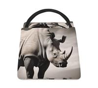 WYUSPGK Borsa per il pranzo, stampa animalier sudafricana, borsa termica per il pranzo, borsa termica per il pranzo, borsa per il pranzo, borsa da picnic leggera
