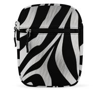 WYUSPGK Piccola cartella, stampa zebrata borsa a tracolla borsa a tracolla versatile borsa casual borsa a tracolla borsa tracolla staccabile borsa stampa zebra, taglia unica