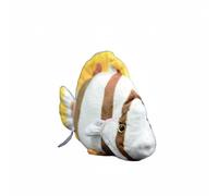 Wyvix Realistico peluche a forma di pesce farfalla - Peluche morbido a da 8 pollici con imbottitura perline for