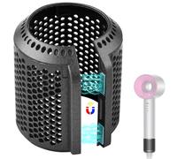 WYWY.Wide Coperchio filtro esterno magnetico compatibile con asciugacapelli Dyson Supersonic HD01 HD03 HD08 HD15, parti di ricambio per la Gabbia del Filtro Asciugacapelli (Grigio)