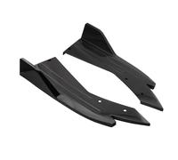 WYXFCBF 2 Pezzi Spoiler per Paraurti Posteriore Auto per Renault Arkana 2019 2020 2021 2022 2023 2024 2025, Spoiler per Angolo di Avvolgimento Diffusore, Accessori Auto,Bright Black