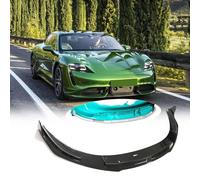 WYXFCBF Auto Spoiler Frontali per Porsche Taycan Turbo 9J1 Sedan 4-Door 2019-2021, Paraurti Anteriore Lip Splitter Anticollisione Diffusore Kit Corpo, Accessori Auto
