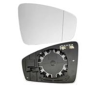 WYXFCBF Vetro Specchietto Retrovisore per VW Tiguan 2017 2018 2019, Riscaldato Sinistro Destro Specchi di Ricambio per Specchietti con Piastra di Supporto Accessori,Right