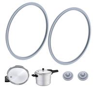 WYYFXY® 2 guarnizioni per WMF, 22 cm, per pentola a pressione, in silicone, con guarnizione per segnale di cottura, per WMF 6068559990 6068559997