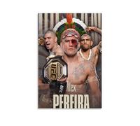 WYYRAB Alex PereiraPoster decorativo da parete in tela impermeabile, stampa ad alta definizione, adatto per camera da letto, soggiorno, caffetteria, decorazione senza cornice, 40 x 60 cm