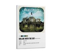 WYYRAB Pierce The Veil Collide with The SkyWall Decorazione impermeabile su tela stampa ad alta definizione, adatto per camera da letto, soggiorno, caffetteria, decorazione, stile cornice, 60 x 90 cm