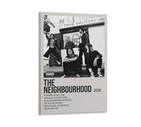 WYYRAB The NeighbourhoodWall Decoration Poster su tela impermeabile con stampa ad alta definizione, adatto per camera da letto, soggiorno, caffetteria, decorazione, stile cornice, 40 x 60 cm