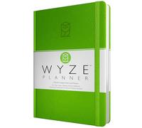 Wyze Planner - 3 mesi di pianificazione degli obiettivi (verde lime)
