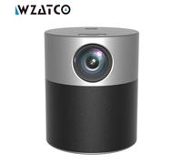 WZATCO E9A Mini proiettore Android 9.0 Full HD 1920*1080P WIFI Blutooth Beamer 4k Video Smart LED proiettori per Home Theater