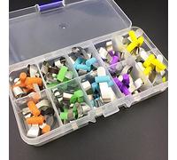 WZCXYX 50pcs / Box Odontoiatria Metallo Matrix Bands Senza Ritaibile Automatrix con Armadietto Matrice Dental Matrix Matrici Matrici Contornate