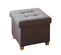 WZDD Poggiapiedi Divano Pieghevole, Sgabello Piccolo Imbottito, Poggiapiedi Pouf Design, Panca Contenitore - Per Spogliatoio, Soggiorno, Camera Da Letto