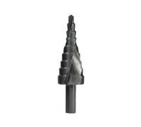 WZFC HSS The Pagoda Shape Hole Cutter Spiral Cobalt Coated Step Cone Drill Bit For Wood Power Tools, 1pc 4-20mm