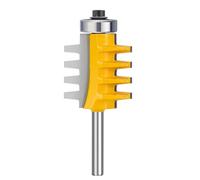 WZFC Punta Per Fresa Per Colla Reversibile Per Giunti A Dita Per Rotaia Fresa Per Tenone A Cono Utensili Per La Lavorazione Del Legno,8mm