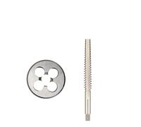 WZFC Set Di Maschi E Matrici Per Maschi HSS A Mano Sinistra Utensili Per Filettatura Maschi A Vite Per Maschi A Macchina,TR14x2