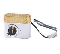 WZIRDCTWB Accendino a Olio Intelligente con Fiamma Morbida e attivazione vocale, con Finestra for l'olio visibile, Adatto for Candele, Uso Esterno e Oggetti da Collezione.(Gold)