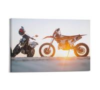 WZKTCL Super Motorrad Poster KTM 250 EXC su tela, poster decorativo da parete e stampa artistica moderna per camera da letto, poster decorativo per camera da letto (40 x 60 cm)