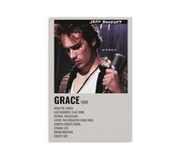WZLLHA Grace-Jeff BuckleyArt - Stampa su tela vintage, poster per camera da letto, moderna, estetica, per bar, carrello, decorazione da parete, senza cornice, 60 x 90 cm