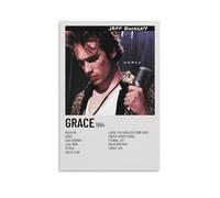 WZLLHA Jeff Buckley GraceArt Stampa su tela vintage poster per camera da letto moderna decorazione estetica bar carrello decorazione da parete senza cornice, stile 60 x 90 cm